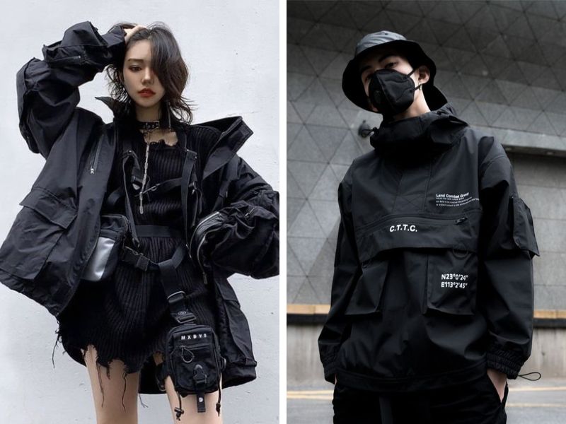 Cách phối đồ theo phong cách Dark Wear